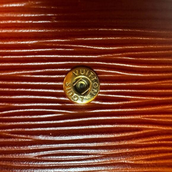 Louis Vuitton Epi Brown Elise Wallet ✨ Vintage ✨ Authentic - Picture 9 of 15